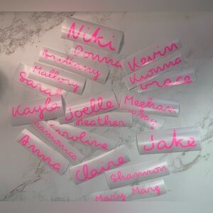 Love Island Name Custom Vinyl Decal Sticker